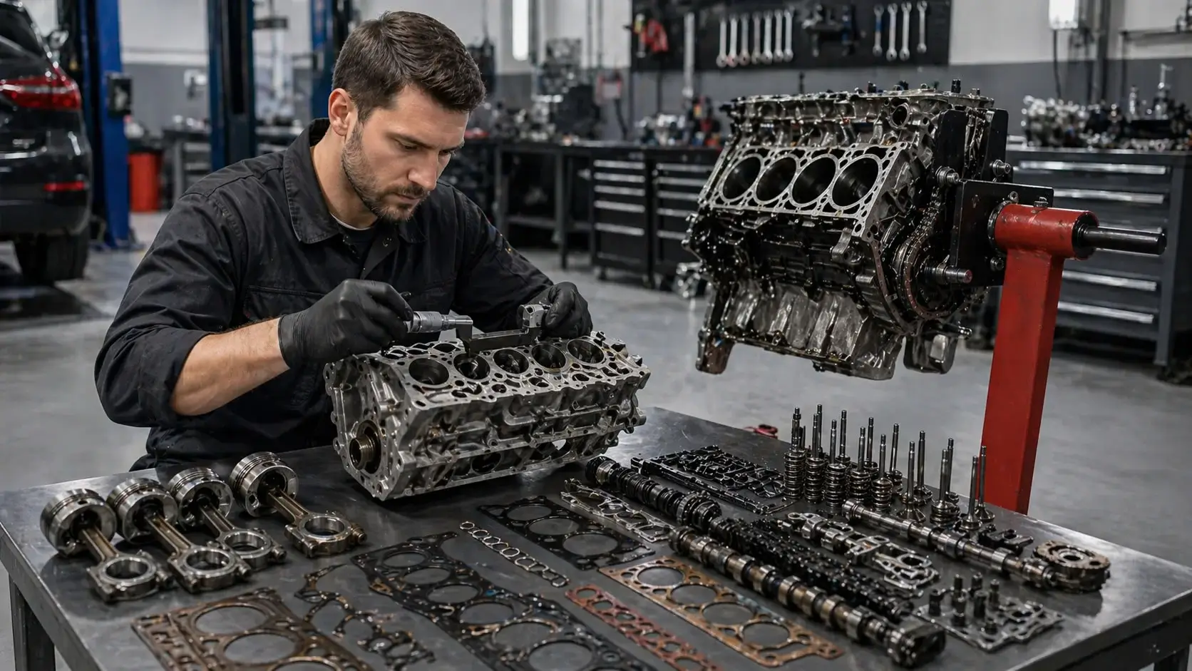 Motor Ağır Bakım hizmeti